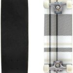 Optical Art Infinity Tunnel Skateboards for Beginners 31″x8″ Maple Double Kick Concave Boards Complete Skateboards Outdoor for Adults Youths Kids Teens Gifts