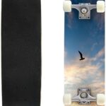 Beautiful Springtime Day  Skateboards for Beginners 31″x8″ Maple Double Kick Concave Boards Complete Skateboards Outdoor for Adults Youths Kids Teens Gifts