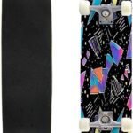 Skateboard Skate Board Canadian Maple Longboard 31” Pro Complete Board w/Concave Skateboard for Beginners, Adults, Teens, Kids