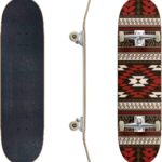 Skateboards Vector Colorful Decorative Ethnic Pattern Classic Concave Skateboard Cool Stuff Teen Gifts Longboard Extreme Sports for Beginners and Professionals