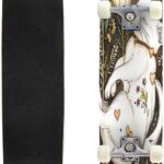 Skateboard Skate Board Canadian Maple Longboard 31” Pro Complete Board w/Concave Skateboard for Beginners, Adults, Teens, Kids