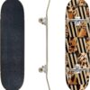Skateboards Traditional Korean Patchwork Art Background Random Pieces of Cloth Classic Concave Skateboard Cool Stuff Teen Gifts Longboard Extreme Sports for Beginners and Professionals