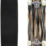 Allover Pattern Textile Motif Pattern Border Mughal Paisley tract Skateboards for Beginners 31″x8″ Maple Double Kick Concave Boards Complete Skateboards Outdoor for Adults Youths Kids Teens Gifts