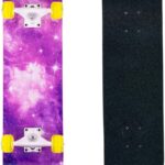 Skateboard,31 x 8 Inch Complete Skateboard, 8-Layer Maple Wood Deck Double Kick Standard Skateboards for Kids, Teens, Adult, Beginner