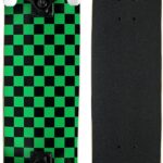 Complete Skateboard – Pro Style Quality – Maple 7-Ply Deck, Aluminum Trucks, Urethane Wheels, Precision Bearings – The Perfect Beginners